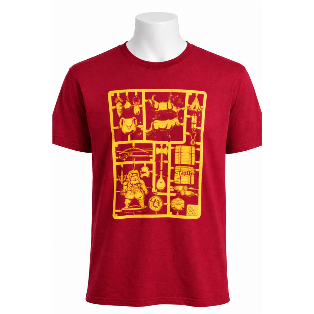 Dungeons & Dragons Graphic Tee Fantasy RPG Gamer Tabletop Shirt Vintage Large